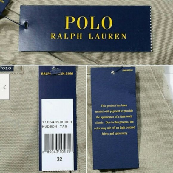 *SOLD* 38 POLO RALPH LAUREN Men Chino Shorts - Picture 8 of 8